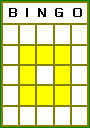 Bingo Inside Picture Frame Pattern