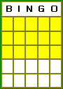 Bingo Mini Full House Pattern