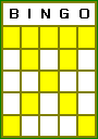 Bingo Picnic Table Pattern