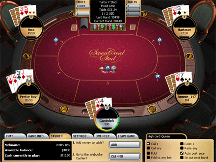 seven card stud