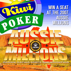 Win a free seat at the 2007 Aussie Millions!