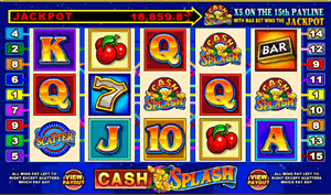 Cash Splash 5 Reel (15 Lines)