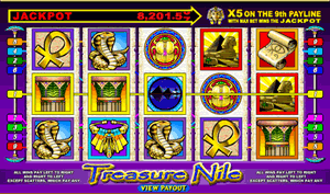 Treasure Nile (9 Lines) Progressive Jackpot