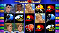 Hunky Heroes video slot