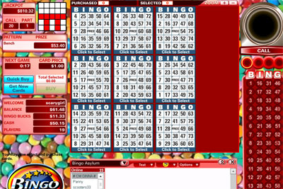 BingoHall.com Screen Shot BingoHall.com Screen Shot