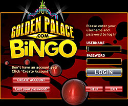 Golden Palace Bingo Screen Shot