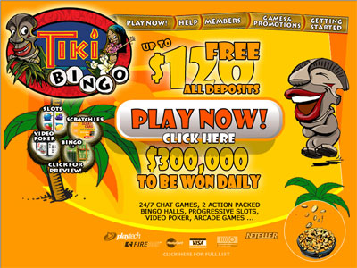 Tiki Bingo Screen Shot