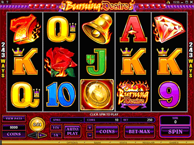 Burning Desire Video Slot Burning Desire Video Slot