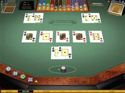 Triple Pocket Hold’em Poker Triple Pocket Hold’em Poker