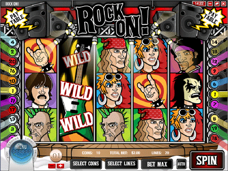 Rock On! 20 Line i-Slot