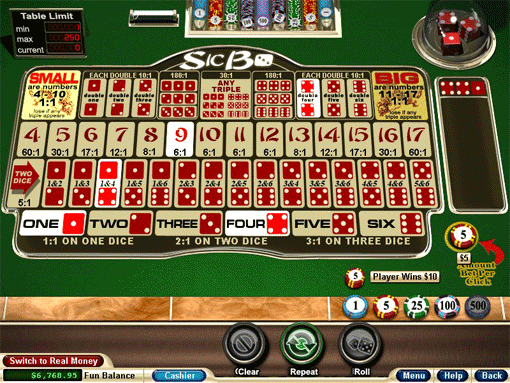 How to play Sic Bo