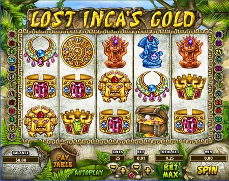 Lost Incas Gold Slot