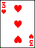 Online Casino War Red 3 Heart